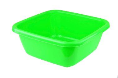 Yeşil plastik Havzası