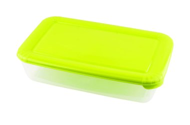 Yemek için plastik kutu