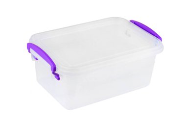 Yemek için plastik kutu