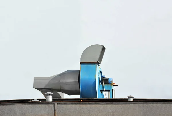 Sistema di ventilazione industriale — Foto Stock