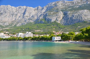 Hırvatistan'daki kıyı peyzaj