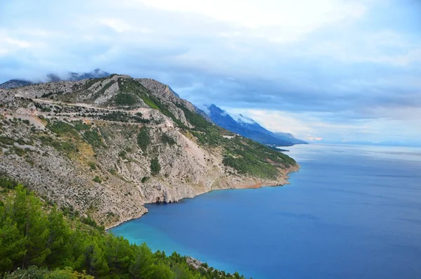 Paesaggio costiero in Croazia — Foto Stock