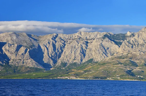 Paisaje costero en Croacia — Foto de Stock