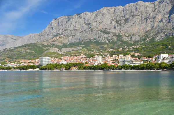 Paisaje costero en Croacia — Foto de Stock