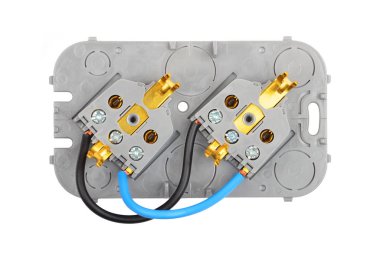 Beyaz güç soketine