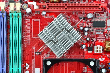 Turuncu bilgisayar anakart