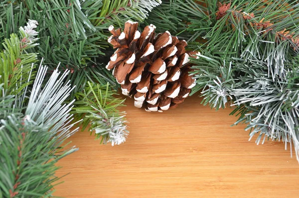 Christmas tree and strobile — Stock Photo, Image