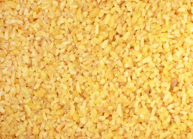 Bulgur yakın çekim