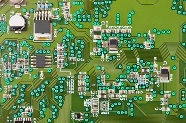 Fondo de placa de circuito — Foto de Stock