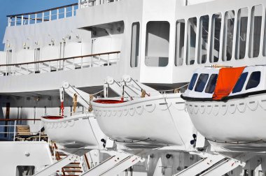 Gemi Güverte üzerinde Emanet filika