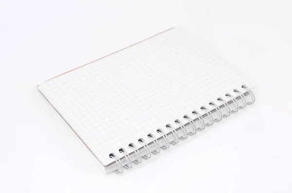 Notepad with binder — Stock Photo, Image