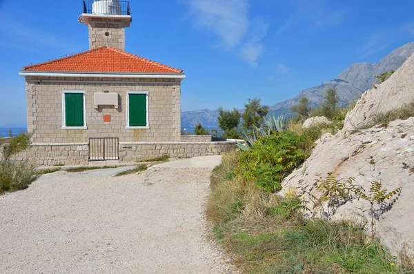 Hırvatistan'daki deniz feneri — Stok fotoğraf