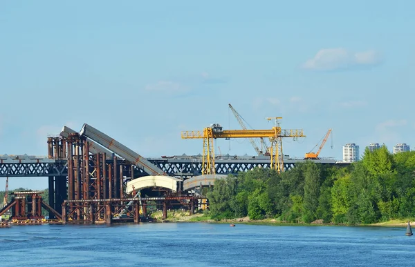 Construcción del puente — Foto de Stock