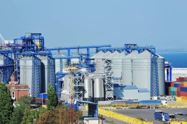 Bağlantı noktası tahıl Silosu