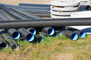 Beton daire çukur ve Pvc boru