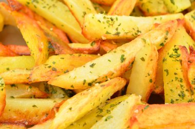 Herb ile kızarmış patates