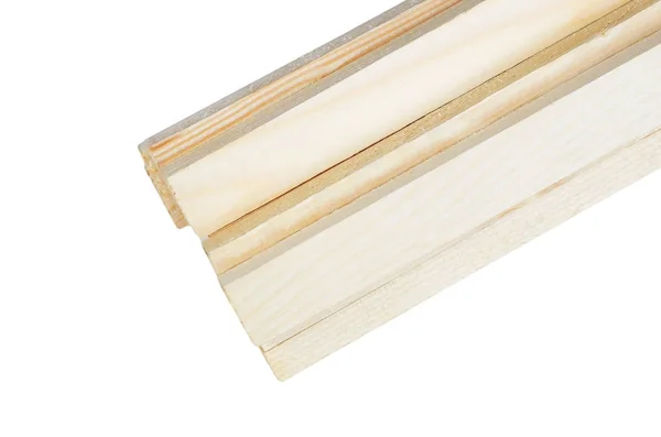 白の木製の梁 — ストック写真