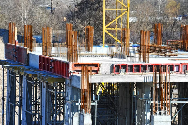 Construction site work — Stock Photo, Image