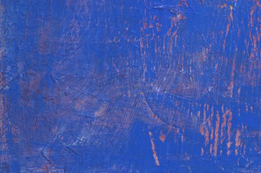 Mavi ve kırmızı renkler çizikler arka plan sanat soyut. 