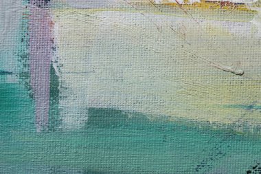 Tuval sanat arka planda.