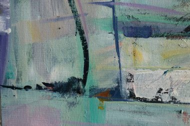 Tuval sanat arka planda