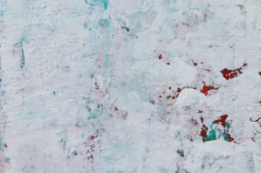 Bıçak tekniği ile tuval üzerine akrilik boya. 