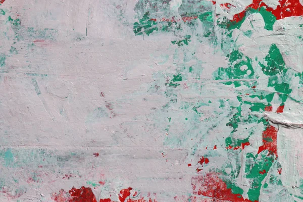 Bıçak tekniği ile tuval üzerine akrilik boya. 