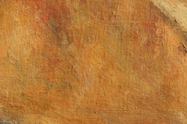 Soyut sanat arka plan. Tuval üzerine yağlıboya. Sıcak renkler. Yumuşak darbeleri boya. Modern sanat. Çağdaş Sanat.