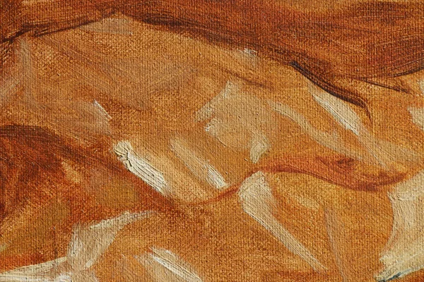Abstract art background. Oil on canvas. Warm colors. Soft brushstrokes of paint. Modern art. Contemporary art. — Stock Photo, Image