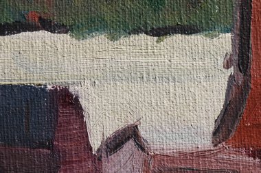 Doku resim. Soyut sanat arka plan. Tuval üzerine yağlıboya. Boya kaba darbeleri.