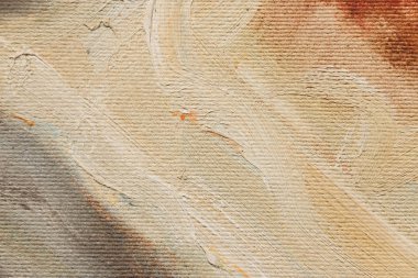 Soyut sanat arka plan. Tuval üzerine yağlıboya. Sıcak renkler. Yumuşak darbeleri boya. Modern sanat. Çağdaş Sanat.