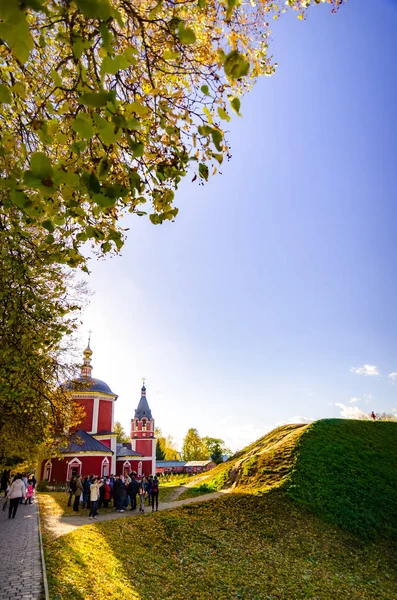 Populaire toeristische bestemming in Soezdal. — Stockfoto