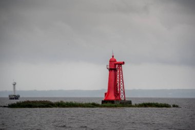 Seaport kırmızı deniz feneri