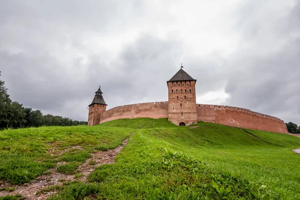 Antik tuğla duvar kale