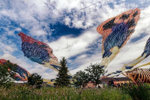 Şehirde inanılmaz kamu kurulumu