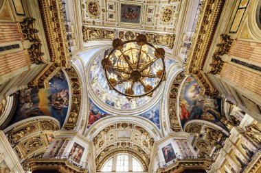 Katedral tavan görkemli boyama