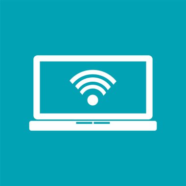 Laptop kablosuz ağa bağlanır. Kablosuz teknoloji.