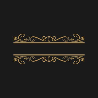 Vintage çerçeve. Retro tarzı çerçeve poster, afiş veya gömlek için.