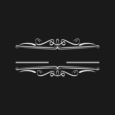 Vintage çerçeve. Retro tarzı çerçeve.