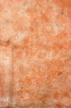 Orange duvar, çimento turuncu duvar arka plan boyama karışık