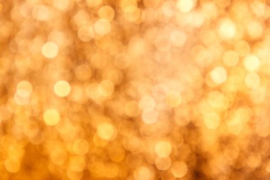 Altın arka plan bulanık olayları ile