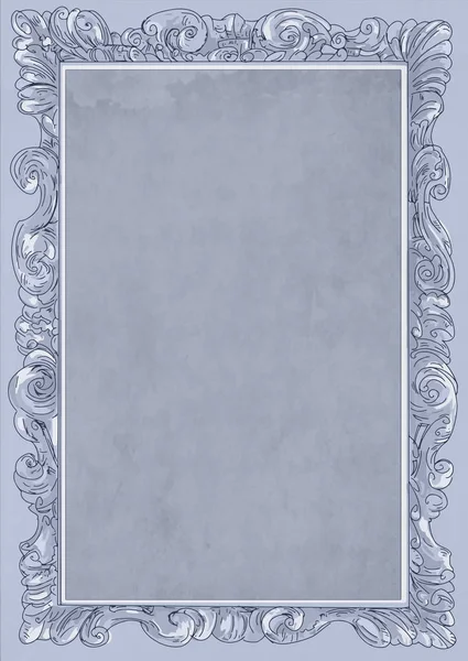 frames, paintings, art, baroque, designed, fake frame, faded, distressed, spatula, for photos, and drawings, framed