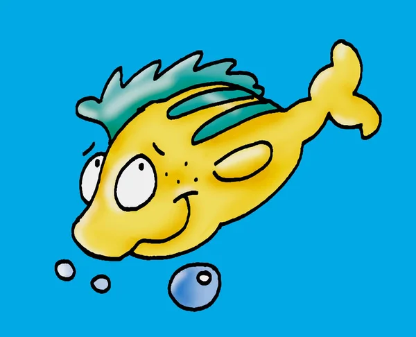 A fish swimming — Stock Photo, Image