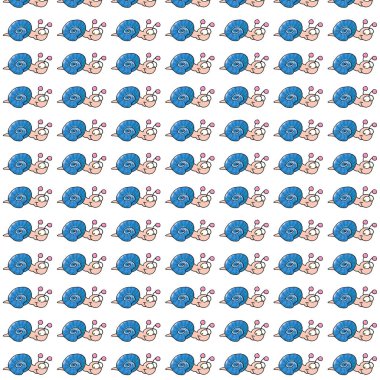 vintage kumaş için tasarlanmış salyangoz