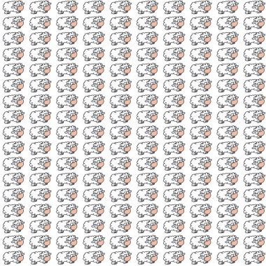 vintage kumaş için tasarlanmış arılar ballı koyun