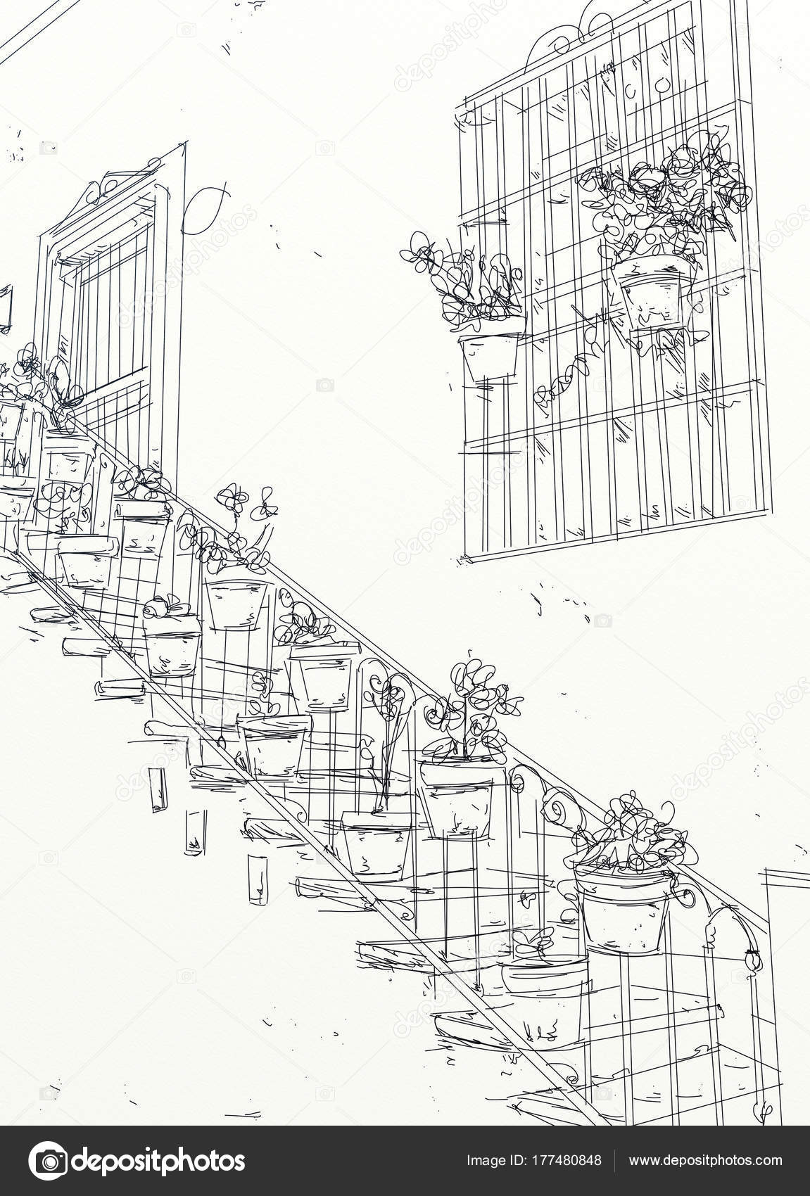 Un esquema de la ciudad. — Foto de stock © silviagaudenzi #177480848