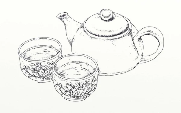 Teapot Tea — Stock Photo, Image