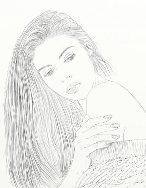 rüya gibi ifade ile kız