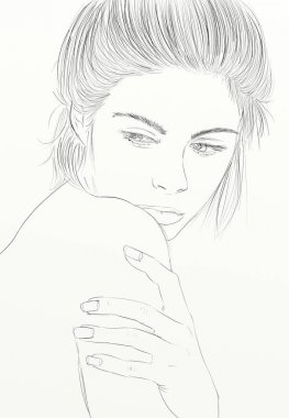 rüya gibi ifade ile kız