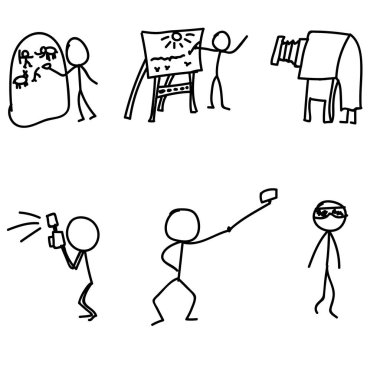 sopa evrim fotoğraf vektör